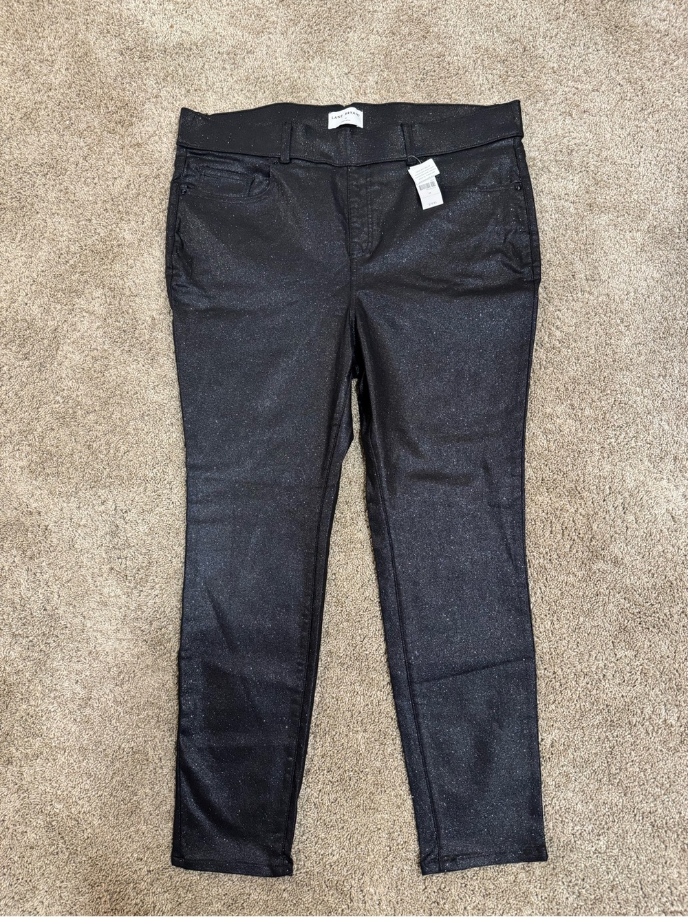 NWT Lane Bryant Glitter high rise Jegging